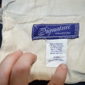 signature men dress pants